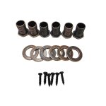 6 pcs guitare accordeurs guitare chevilles accordeurs m�caniques bouton de machine poign�e carr�e guitare ...