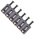 6 pcs m�tal guitare chevalet selle balle rouleau de cha�ne tremolo chevalet selles pour guitare electrique ...