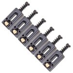 6 pcs m�tal guitare chevalet selle balle rouleau string tremolo pont selles pour guitare electrique, ...