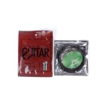 6 pcs noir classique guitare corde couleur plaqu fil professionnel nylon polyester