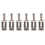 6 pcs / pack chevalet de guitare rouleaux selles m�tal nickel tremolo ponts selle pour style moderne ...