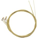 6 pcs de remplacement de cordes en acier pour guitare acoustique nouveau argent + laiton 6 pcs de remplacement de cordes en acier pour guitare acoustique nouveau argent + laiton