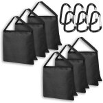 6 pcs sac de sable résistant pour trépied de photographie, studio photo et vidéo, jardin - noir 6 pcs sac de sable résistant pour trépied de photographie, studio photo et vidéo, jardin - noir