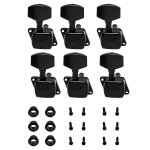 6 pcs string tuning pegs machine heads tuners guitare acoustique electrique pièces remplacement 6 pcs string tuning pegs machine heads tuners guitare acoustique electrique pièces remplacement