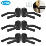 6 pcs supports de guitare crochets stands cintres support mural affichage cintres de guitare avec vis ... 6 pcs supports de guitare crochets stands cintres support mural affichage cintres de guitare avec vis ...
