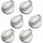 6 pices boutons de contrle universels en mtal bouton de cuisinire a gaz 6mm boutons de contrle universels ...