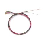 6 pices / ensemble cordes de guitare acoustique arc - en - ciel cordes de guitare colores e - a pour ...