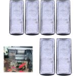 6 pices filtre d'aquarium coton, 135 x 55mm filtre aquarium cartouche de filtrante aquarium accessoires ...