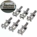 6 pièces guitares electriques trémolo chevalet système de selle pièce de rechange instrument a cordes ... 6 pièces guitares electriques trémolo chevalet système de selle pièce de rechange instrument a cordes ...