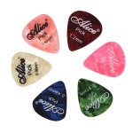 6 pi�ces m�diator guitare epaisseur 0. 46 0. 71 0. 81 0. 96 1. 20 1. 50mm pour guitare pi�ces couleur ...