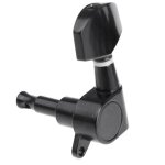 6 pièces noir scellé electrique tuning pegs tuner 3l / guitare acoustique 6 pièces noir scellé electrique tuning pegs tuner 3l / guitare acoustique
