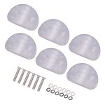 6 pi�ces perle blanche guitare chevilles d'accord cl�s boutons accordeurs t�tes de machine accord premium ...