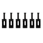 6 pi�ces de type rouleau, selle de corde de traction de pont de tr�molo pour guitare electrique de strat ...