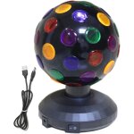 6 pouces boule disco lampe de sc�ne rotative usb op�ration boule disco