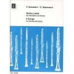 6 songs - partitions pour clarinette et piano