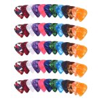 60 pack art abstrait m�diators de guitare color�s, cadeau de guitare unique pour guitare basse, electrique ...