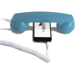 60s micro - combine telephone portable / combin� t�l�phone r�tro / casque audio en forme combin� t�l�phonique ...