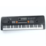 61 touches mini clavier electronique piano ensemble microphone chanter cadeau pour enfants enfant, 53 ...