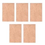 61x41x2mm 5pcs / pack saxophone bouchons soprano / tnor / alto manche pices en lige accessoires dinstrume ...