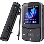 64 go lecteur mp3 bluetooth 5. 3, lecteur mp3 enfant avec clip sport portable mini - design, baladeur ...