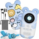 64gb lecteur mp3 enfants bluetooth 5. 3 avec couteurs haut - parleur prend en charge la radio fm, le ...