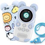 64go enfant lecteur mp3 bluetooth 5. 3, lecteur de musique, haut - parleur, corde de suspension, panda ...