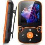 64go mp3 bluetooth 5. 3 avec clip, lecteur mp3 baladeur sport portable hifi, lecteur musique avec bouton ...