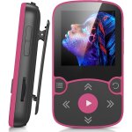 64go mp3 bluetooth 5. 3 avec clip, lecteur mp3 baladeur sport portable hifi, lecteur musique avec bouton ...
