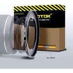 67mm d'objectif de a 77mm adaptateur d'objectif de, bague d'adaptation de filtre de 67mm a 77mm compatible ...