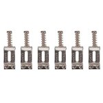 6pcs chevalets de guitare selles de pont tremolo rouleau pour telecaster accessoires de guitare electrique ...