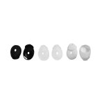 6pcs eartips for 4 tips earplug cover special earphone cover anti slip silicone earplug cover ear cap ...