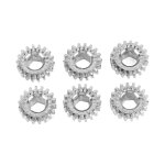 6pcs guitare tuner peg gears m�tal hex hole gear corde bouton gear pour folk classic guitares electriques ...