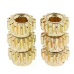 6pcs pi�ces de guitare en or accessoires accordeurs chevilles cl� t�tes de machine engrenages trou hexagonal ...
