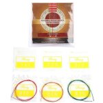 6pcs / set metal nylon strings accessoire de pièce de rechange pour lâ¿acoustique classique ? guitare ... 6pcs / set metal nylon strings accessoire de pièce de rechange pour lâ¿acoustique classique ? guitare ...