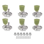 6pcs string tuning key mtal en plastique semi scell tuning keys pour guitare acoustique electrique ...