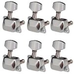 6r semi - ferm guitare accordage peg touches accordeurs guitare electrique partie remplacement instrument ...
