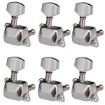 6r semi - ferm� guitare accordage peg touches accordeurs guitare electrique pi�ce remplacement instrument ...
