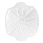 6wire mixing antisplatter baffle compatible with stand mixer accessories pro mix without the mess e