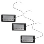 6x humbucker mini double bobinage milieu + pont compatible avec le style lp parties de guitare electrique ...