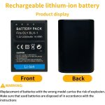 7. 2v 2000mah blx - 1 blx1 batterie de l'appareil photo pour olympus om - 1 om1 blx1 blx - 1 camera 14. ...