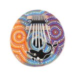 7 cl accordable coquille de noix de coco mbira portable kalimba rglable doigt pouce piano instrument ...