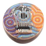 7 cl accordable noix de coco mbira portable kalimba rglable doigt pouce piano instrument de musique ...