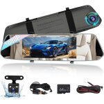 7 inch dashcam retroviseur avec double caméra avant et arrière - capteur de gravité / vision de nuit ... 7 inch dashcam retroviseur avec double caméra avant et arrière - capteur de gravité / vision de nuit ...