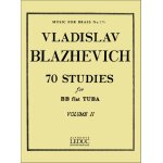 Vladislav blazhevich : 70 studies for bb flat tuba bc vol. 2 - recueil bb tuba 9790046285974 al28597