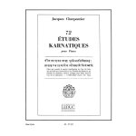 Jacques charpentier : 72 etudes karnatiques cycle 05 - recueil piano 9790046274138 al27413