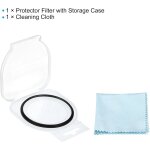 77mm filtre, 1 pcs protection filtre slim uv - protection cam�ra objectif filtre aluminium optique cam�ra ...