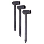 7mm / 8mm / 6. 35mm cl a tige de truss de guitare pour instrument de guitare noir