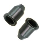 7x6pcs strings through body mounting ferrules for electric guitar parts black 7x6pcs strings through body mounting ferrules for electric guitar parts black