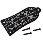 7xdurable alloy truss rod cover for les paul epiphone electric guitar