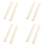 8 pcs pi�ce de rechange beige en plastique pont selle ecrou pour guitare classique